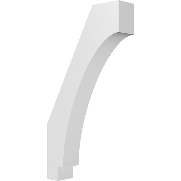 Ekena Millwork 3 1/2-in. W x 14-in. D x 26-in. H Imperial Architectural Grade PVC Knee Brace BRCP035X14X26IMP - main
